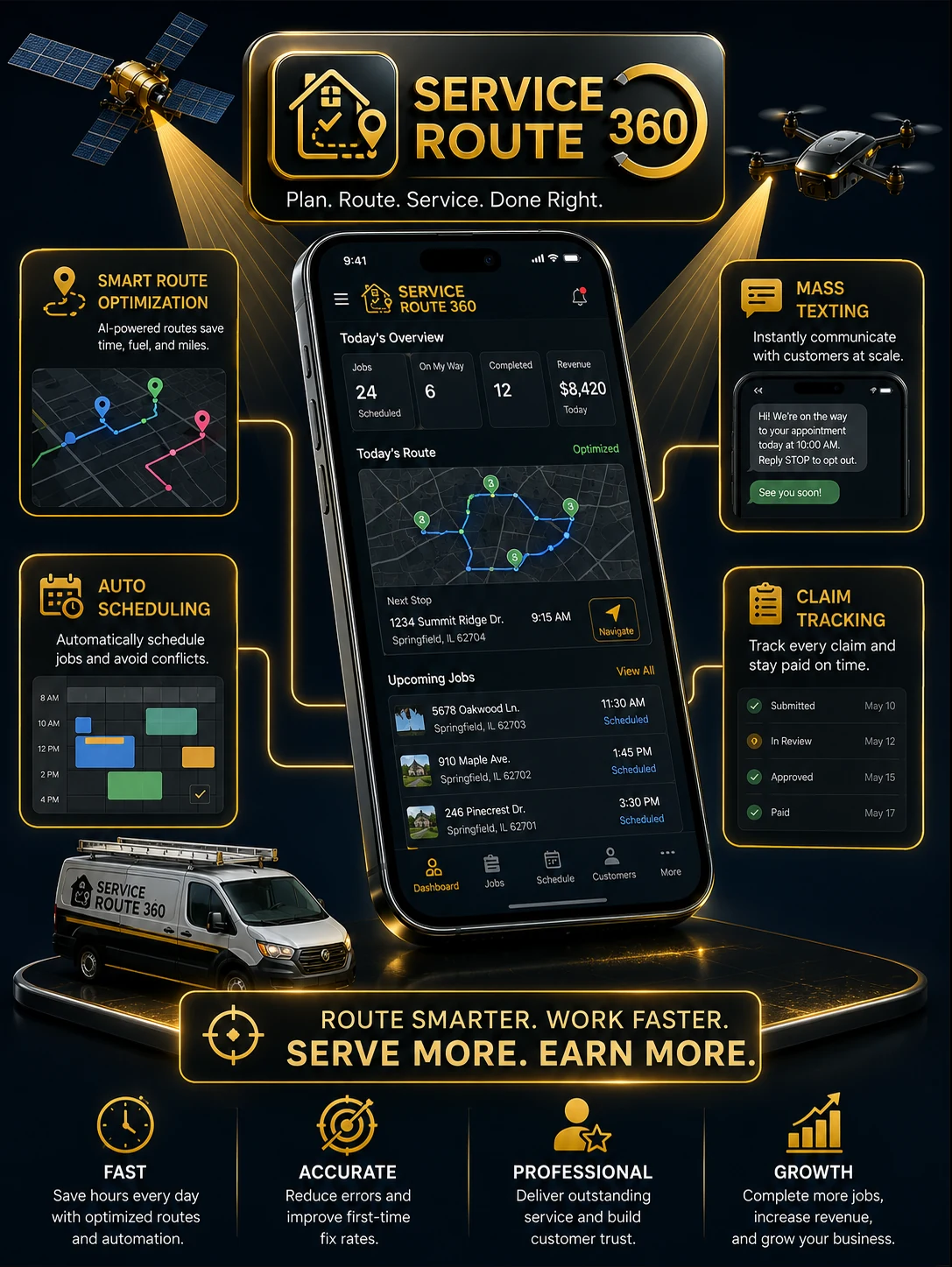 Service Route 360